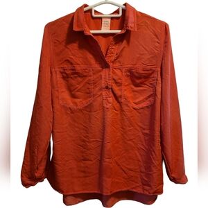 Days Like This long-sleeved henley collared shirt L